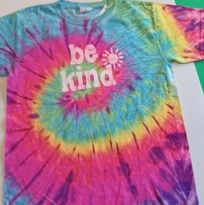 Happy kids brand tie-die tee